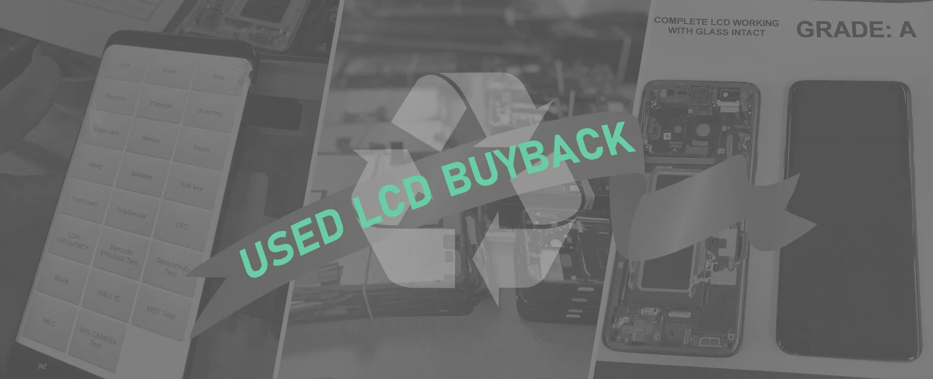 LCD Buyback ဖြေရှင်းချက်များကိုအသုံးပြုခဲ့သည်