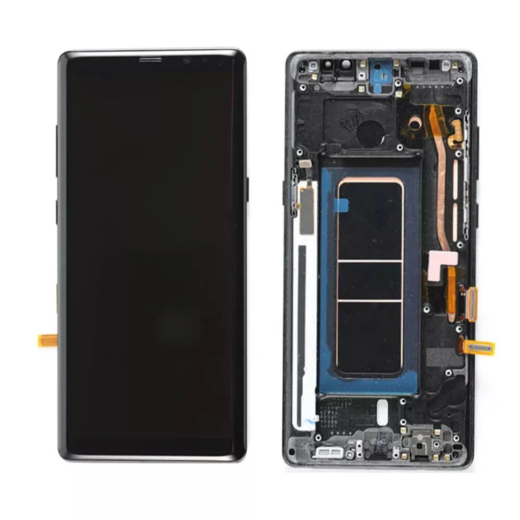 Samsung Galaxy Note 8 LCD OLED Display မျက်နှာပြင်အတွက်ဘောင်နှင့်အတူ LCD OLED Display မျက်နှာပြင်အတွက်