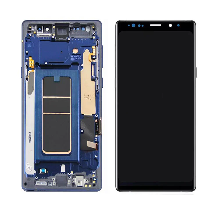 Samsung Galaxy Note 9 LCD OLED Display မျက်နှာပြင်အတွက်ဘောင်နှင့်အတူ LCD OLED Display မျက်နှာပြင်အတွက်