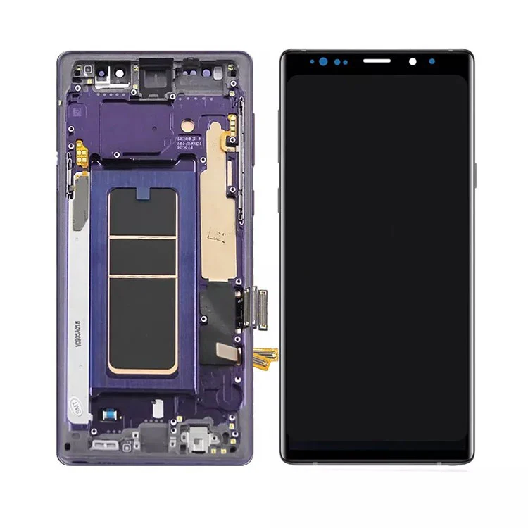 Samsung Galaxy Note 9 LCD OLED Display မျက်နှာပြင်အတွက်ဘောင်နှင့်အတူ LCD OLED Display မျက်နှာပြင်အတွက်