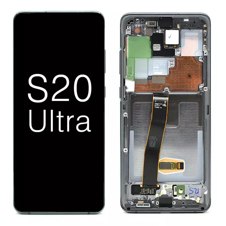 Samsung Galaxy S0LRA G988 ultra G988 5G OLED Display LCD Touch Screen Replacement အတွက်