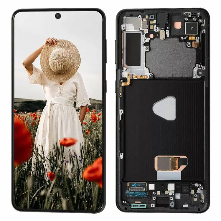 Samsung Galaxy S21 Plus LCD display touch screen actablish ကိုအစားထိုး