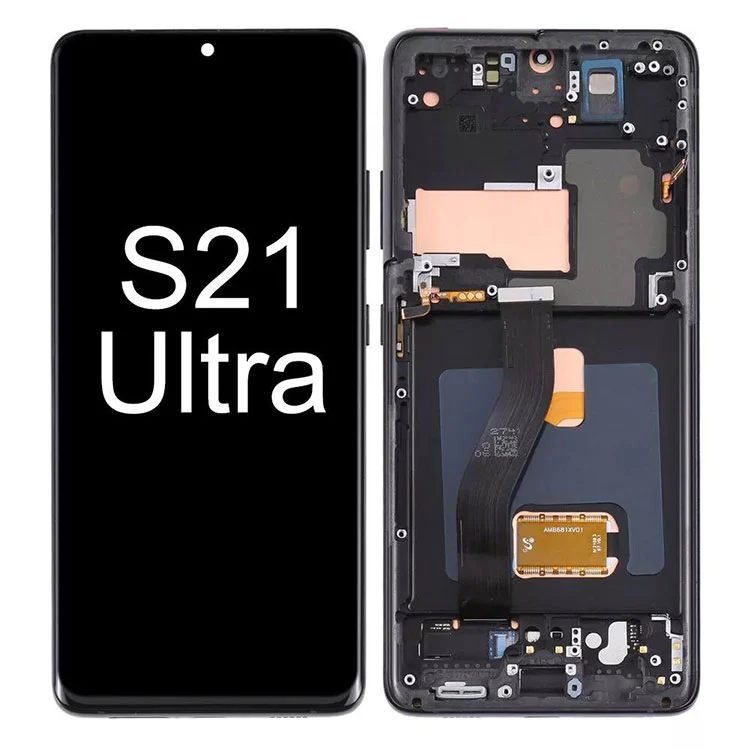 Samsung Galaxy S21 Ultra LCD display touch screen actablish ကိုအစားထိုး
