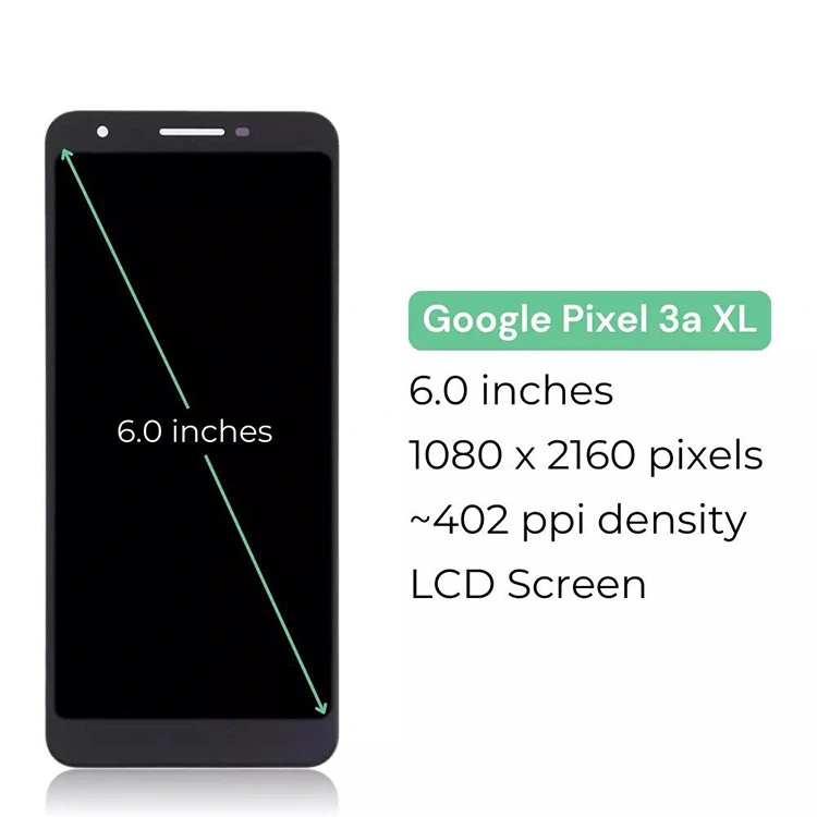 Pixel 3A XL LCD ဖန်သားပြင်ဖန်သားပြင်