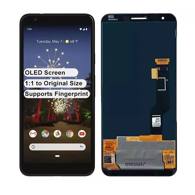 Pixel 3A XL LCD ဖန်သားပြင်ဖန်သားပြင်